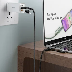 کابل تبدیل USB / USB-C به لایتنینگ / USB-C مک دودو مدل MC-CA-8070 طول 1.2 متر