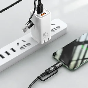 کابل تبدیل USB / USB-C به لایتنینگ / USB-C مک دودو مدل MC-CA-8070 طول 1.2 متر