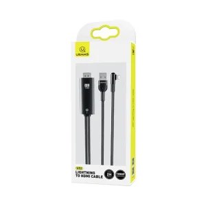 کابل تبدیل USB به لایتنینگ / HDMI یوسمز مدل US-SJ442 طول 2 متر
