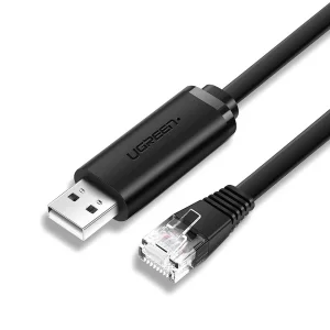 کابل تبدیل USB به RJ45 یوگرین مدل CM204-50773 طول 1.5 متر