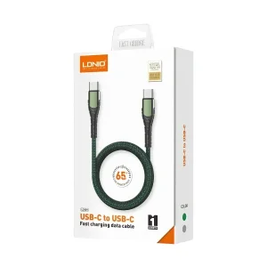 کابل تبدیل USB-C به USB-C الدینو مدل LC-101 طول 1 متر