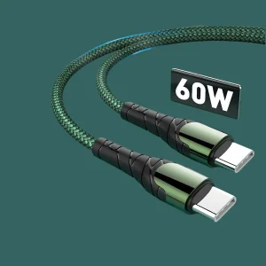 کابل تبدیل USB-C به USB-C الدینو مدل LC-101 طول 1 متر