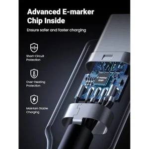 کابل USB-C یوگرین مدل US557 کد 15271 طول 1 متر