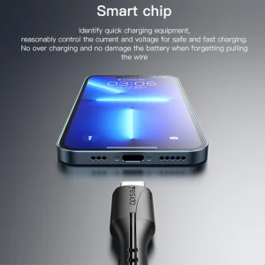 کابل تبدیل USB-C به لایتنینگ یسیدو مدل CA-99 طول 1.2 متر