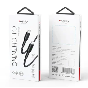 کابل تبدیل USB-C به لایتنینگ یسیدو مدل CA-99 طول 1.2 متر