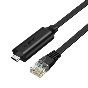 کابل تبدیل USB-C به LAN یوگرین مدل 80186-CM204 به طول 1.5 متر