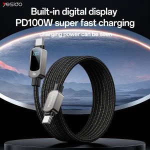 کابل USB-C یسیدو مدل CA179 CC 1.2M طول 1.2 متر