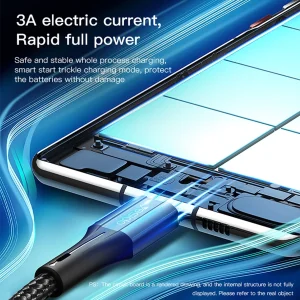 کابل USB-C یسیدو مدل CA96 60W طول 1.2 متر