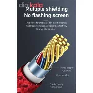 کابل تبدیل HDMI به لایتنینگ /USB مک دودو مدل CA-640 طول 2 متر