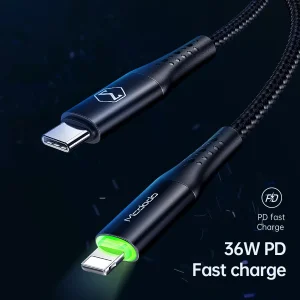 کابل تبدیل USB-C به لایتنینگ مک دودو مدل MC-CA-7360 طول 1.2 متر