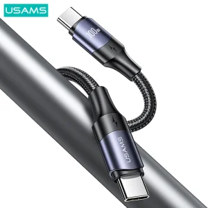 کابل تبدیل USB -c یوسمز مدل US-sj524 طول 1.2 متر