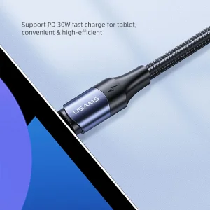 کابل تبدیل USB -c یوسمز مدل US-sj524 طول 1.2 متر