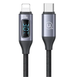 کابل تبدیل لایتنینگ به USB-C یوسمز مدل US-SJ687 طول 1.2 متر