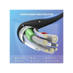 کابل تبدیل USB به لایتنینگ یوگرین مدل US299 طول 1 متر