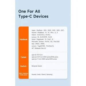 کابل USB-C مک دودو مدل CA-346 طول 1.8 متر