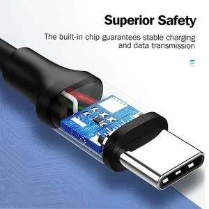 کابل USB-C یوگرین مدل US286-10306 طول 2 متر