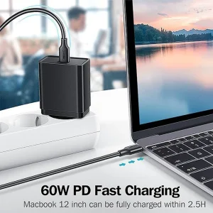 کابل USB-C یوگرین مدل US286-10306 طول 2 متر