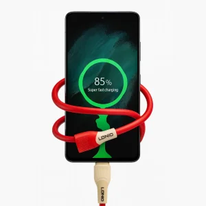کابل تبدیل USB-C الدینیو مدل L-A15 به طول ۱ متر