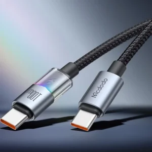 کابل USB-C مک دودو مدل 7colorful lights طول ۱.۲ متر