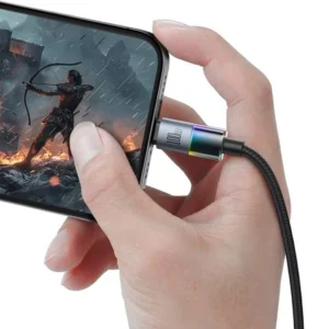 کابل USB-C مک دودو مدل 7colorful lights طول ۱.۲ متر
