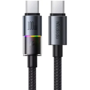 کابل USB-C مک دودو مدل 7colorful lights طول ۱.۲ متر
