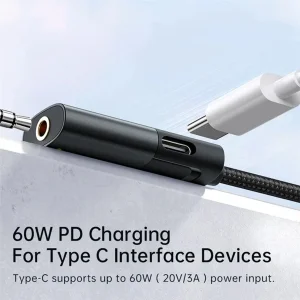 مبدل USB-C به جک 3.5 میلیمتری / USB-C مک دودو مدل CA-1880