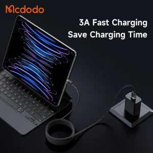 کابل تبدیل USB-A به لایتنینگ مک دودو مدل CA-600 طول 1.2 متر