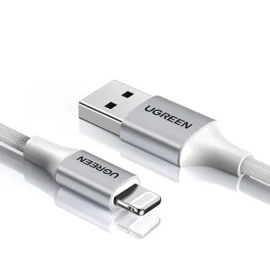 کابل تبدیل   لایتنینگ به USB 2.0  یوگرین مدل 60161 طول 1 متر