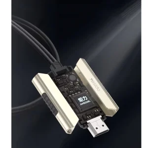 کابل تبدیل HDMI به لایتنینگ / microUSB/ USB-C یسیدو مدل HM14 طول 2 متر