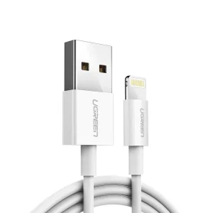 کابل تبدیل USB به لایتنینگ یوگرین مدل US155 طول 2 متر