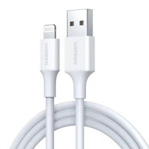 کابل تبدیل USB به لایتنینگ یوگرین مدل US155 طول 2 متر