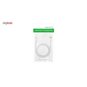 کابل تبدیل USB به لایتنینگ یوگرین مدل US155 طول 2 متر
