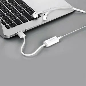 کابل تبدیل USB به جک 3.5 میلی متری صدا یوگرین مدل US206-30712