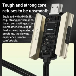 کابل تبدیل HDMI به لایتنینگ یسیدو مدل HDTV ADAPTER HM13 طول 2 متر