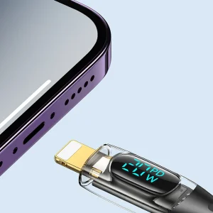 کابل تبدیل USB-C به لایتنینگ یوسمز مدل SJ589 طول 2 متر