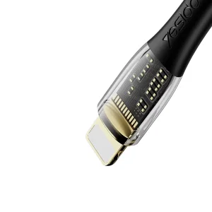 کابل تبدیل USB به لایتنینگ یسیدو مدل CA104 طول 1.2 متر