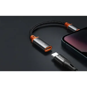 کابل تبدیل USB-C به لایتنینگ مک دودو مدل CA1440 طول 0.11 متر