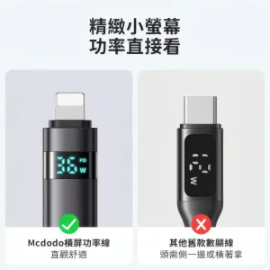 کابل تبدیل USB-C به لایتنینگ مک دودو مدل CA-657 طول 1.2 متر