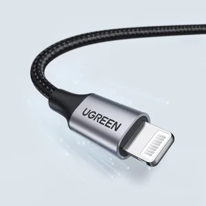کابل تبدیل USB به لایتنینگ یوگرین مدل US199-60157 طول 1.5 متر