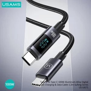 کابل USB-C  یوسمز مدل SJ671 طول 1.2 متر