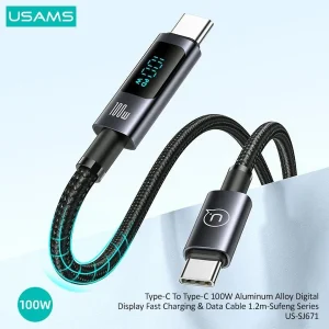 کابل USB-C  یوسمز مدل SJ671 طول 1.2 متر