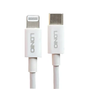 کابل تبدیل USB-C به لایتنینگ الدینو مدل i14 طول 1 متر