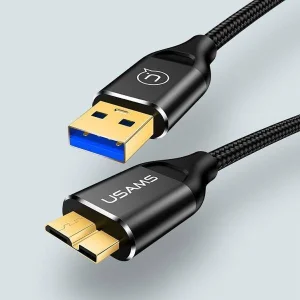 کابل هارد USB 3.0 یوسمز مدل US-SJ272 U19 طول 1 متر