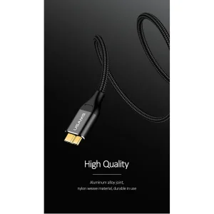 کابل هارد USB 3.0 یوسمز مدل US-SJ272 U19 طول 1 متر