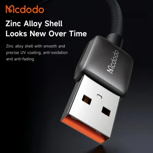 کابل تبدیل USB به USB-C مک دودو مدل CA-235 طول 1.2 متر