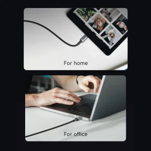 کابل تبدیل USB-C به USB-C یوسمز مدل SJ751-240W طول 1.2 متر