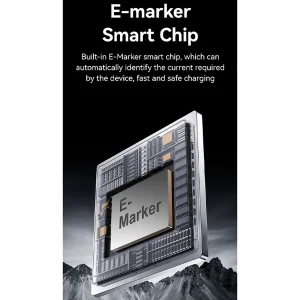 کابل تبدیل USB-C به USB-C یوسمز مدل SJ751-240W طول 1.2 متر