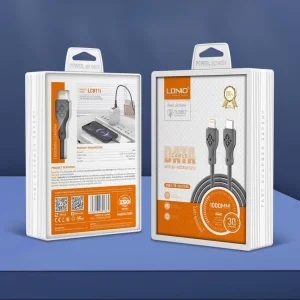 کابل تبدیل USB-C به لایتنینگ الدینیو مدل LC811I طول 1 متر