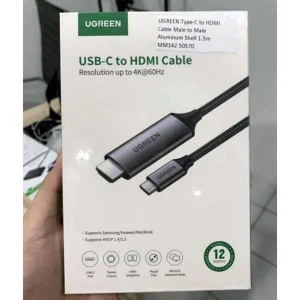 کابل تبدیل USB-C به HDMI یوگرین مدل MM142-50570 طول 1.5 متر