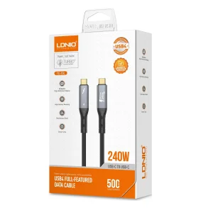 کابل USB-C الدنیو مدل TC-10C طول 50 سانتیمتر